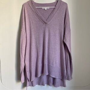 NWOT Adyson Parker Tunic V-neck Sweater L